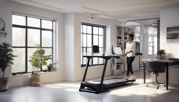 Améliorez votre productivité avec un tapis de marche pour bureau